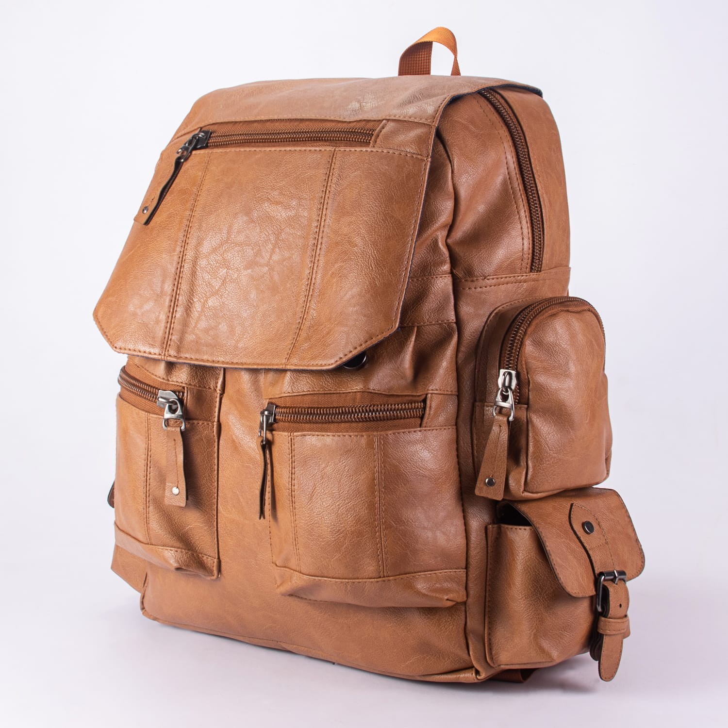 PU Leather 6 Pocket Bags | High-Quality PU Leather Bags | Stylish Looks | Durable Material | Large Spacious Compartments